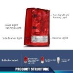 Left Tail Light for Honda Pilot 2009-2015