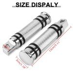 Chrome Foot Pegs for Dyna Sportster XL883/1200