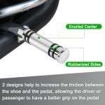 Chrome Foot Pegs for Dyna Sportster XL883/1200