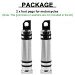Chrome Foot Pegs for Dyna Sportster XL883/1200