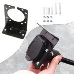 Seamaka 7 Pin Trailer Plug and Connector Socket