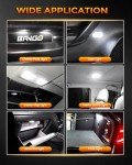 BANGO 24-Piece Super Bright LED Car Interior Kit