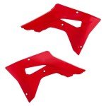 Acerbis Red Radiator Shrouds for Honda Cars