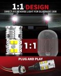 LASFIT 921 LED Backup Bulbs for Silverado 1500