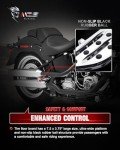 Adjustable Chrome Motorcycle Foot Pegs for Touring