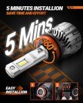 SEALIGHT H11/H8/H9 Super Bright Fog Bulbs