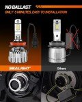 SEALIGHT H11/H8/H9 Super Bright Fog Bulbs