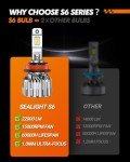 SEALIGHT H11/H8/H9 Super Bright Fog Bulbs