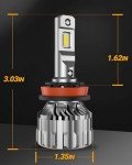 SEALIGHT H11/H8/H9 Super Bright Fog Bulbs