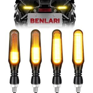 Bright 4PCS LED Motorcycle Turn Signal Lights