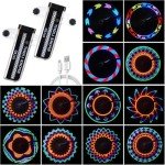 LED Bike Spoke Lights - 2 Pack Safety Lights