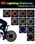 LED Bike Spoke Lights - 2 Pack Safety Lights