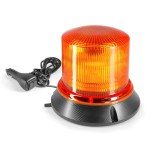 Magnetic Amber Beacon Light with 8 Flashing Modes