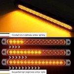 10" Amber LED Tail Light Bar for Trailers