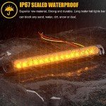 10" Amber LED Tail Light Bar for Trailers