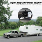Siziviki 4-Way to 7-Way RV Adapter Kit