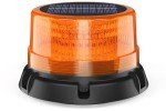 AnTom Solar LED Strobe Light with Magnetic Base