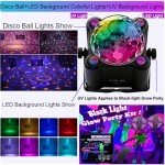Colorful Sound Activated Disco Ball Party Light