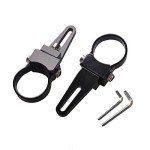 Adjustable 360° Tubular Clamp Light Mounts - 2 Pack