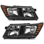 Dodge Journey 2009-2020 Black Headlight Assembly Set
