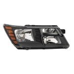 Dodge Journey 2009-2020 Black Headlight Assembly Set