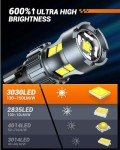 SEALIGHT LED Backup Bulbs 6000K White - Pack of 2