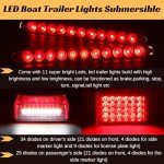 6-Inch LED Submersible Trailer Light Kit