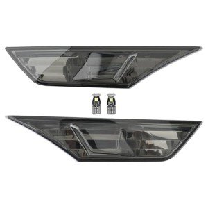 Smoke Side Marker Lamp Turn Signal Light for Honda Civic 2016-2021