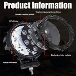 ANYTOP 7-Inch 51W LED Off-Road Light Pods