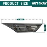 Smoke Side Marker Lamp Turn Signal Light for Honda Civic 2016-2021