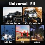 ANYTOP 7-Inch 51W LED Off-Road Light Pods