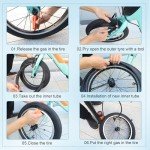 20" Light Yellow BMX Bike Tire 2-Pack