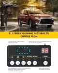 LUMENIX 72 LED Emergency Strobe Light Bar