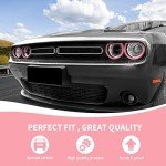 Pink Headlight Lamp Cover for Dodge Challenger