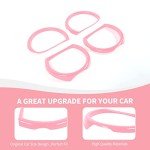 Pink Headlight Lamp Cover for Dodge Challenger