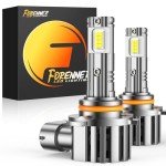 9006 HB4 Fog Light Bulbs - 800% Brighter, 2-Pack