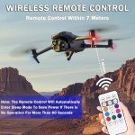 Wireless LED Strobe Lights with Remote Control - 4 Pack