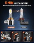 9006 HB4 Fog Light Bulbs - 800% Brighter, 2-Pack