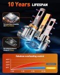 9006 HB4 Fog Light Bulbs - 800% Brighter, 2-Pack