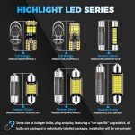 12-Piece LED Interior Light Kit for Camry