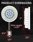 Amazicha 1157 LED Turn Signal Bulbs for Motorcycles