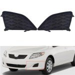Front Bumper Fog Light Grilles for 2009-2010 Corolla