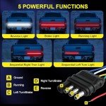 60" LED Truck Tailgate Light Bar with Signals