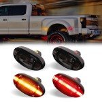 LED Bed Fender Side Marker Lights for Ford Trucks