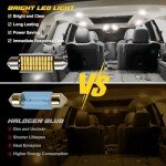42PCS Bright LED Car Interior Light Bulb Kit