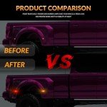 LED Bed Fender Side Marker Lights for Ford Trucks