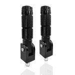 XITUADDA M8 Foldable Aluminum Motorcycle Footpegs