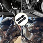 XITUADDA M8 Foldable Aluminum Motorcycle Footpegs