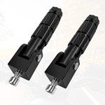 XITUADDA M8 Foldable Aluminum Motorcycle Footpegs