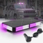12" Magnetic Roof Top Strobe Light for Vehicles